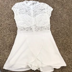Lace romper